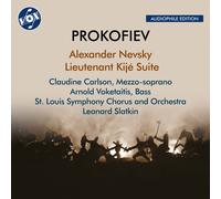 Prokofiev – Alexander Nevsky Op. 78 Lieutenant Kije Suite – Claudine Carlson – CD – Vox