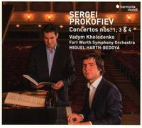 Sergej Prokof'ev – Concertos n° 1, 3 et 4 – CD – Harmonia Mundi