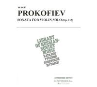 Sergei Prokofiev Sonata For Violin Solo