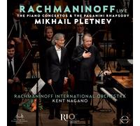 RACHMANINOFF LIVE - THE PIANO CONCERTOS & THE PAGA