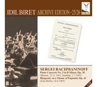 Sergei Rachmani Sergei Rachmaninoff: Piano Concerto No. 3 in D Minor, Op. 3 (CD)