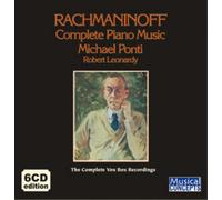 Sergei Rachmaninov Rachmaninoff: Complete Piano Music (CD) Box Set
