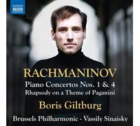 Concertos pour piano numéros 1 & 4 / Rhapsodie sur un thème de Paganini – CD – NAXOS