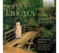 Sergei Taneyev – Quatuors à cordes n°1 & n°4 – CD – Edel
