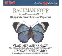 Sergei Vasilyevich Rachmaninoff , Vladimir Ashkenazy , The Philadelphia Orchestra , Eugene Ormandy - Rachmaninov - Piano Concerto 3 & Paganini Rhapsody