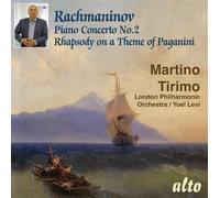 Martino Tirimo – Rachmaninoff : Concerto pour piano n°2 / Rhapsodie de Paganini – CD – Alto