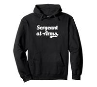 Sergent At Arms nommé Officier Protection Commandement de la sécurité Sweat à Capuche