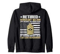Sergent Major Soldat de l'Armée Mon uniforme Veterans Day SGM Sweat à Capuche