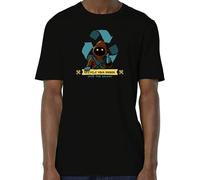 Sergent Tobogo Jawa - Recyclez Vos droïdes - T-Shirt Homme Noir (L)