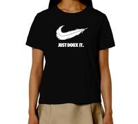 Sergent Tobogo T-Shirt Just Doux It - T-Shirt Femme Bio - Noir