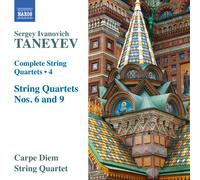 Sergey Ivanovich T Sergey Ivanovich Taneyev: Complete String Quartets - Vo (CD)