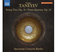Sergey Ivanovich Tan Sergey Taneyev: String Trio, Op. 31/Piano Quartet, Op (CD)