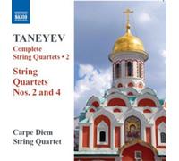 Sergey Ivanovich Taneyev Taneyev: Complete String Quartets - Volume 2 (CD) Album