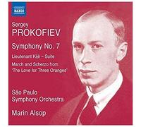 Symphonie n°7 en ut dièse Op.131; L'Amour des Trois Oranges Op.33bis; Lieutenant Kijé Op.60 – NAXOS