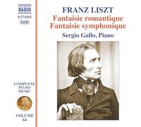 SERGIO GALLO - LISZT - FANTAISIE ROMANTIQUE - CD - G4z