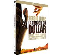Sergio Leone : La Trilogie Du Dollar : Pour Une Poignée De Dollars + Et Pour Quelques Dollars De Plus + Le Bon, La Brute Et Le Truand - Édition Steelbook Limitée - Blu-Ray