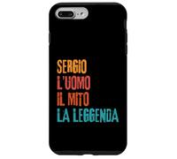 Sergio L'Uomo Il Mito La Leggenda Festa di Compleanno Coque pour iPhone 7 Plus/8 Plus