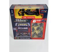 Sergio Perez #11 Red Bull Pass De Pits Diorama Avec RB20 1:43 Bburago 38453P