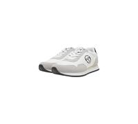Sergio Tacchini Baskets basses 'Mile Mix' gris clair / noir / blanc perle, Taille 44