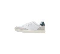 Sergio Tacchini Baskets basses 'New Action' gris clair / vert foncé / blanc, Taille 44