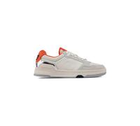 Sergio Tacchini Baskets basses 'Prima Shot Da Ultra' gris clair / orange / blanc cassé, Taille 44