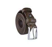 Sergio Tacchini Ceinture Homme Extérieur PU Intérieur Cuir, Boucle Sans Nickel