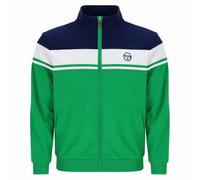 Sergio Tacchini Damarindo Veste de survêtement Bleu marine Blanc Vert fougère, Bleu maritime/blanc/vert fougère, L