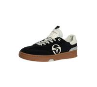 Sergio Tacchini Homme Baskets Neo Terrance en Cuir, Raven/Tofu/Quiet Grey, 45 EU