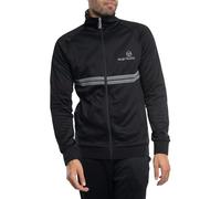 Sergio Tacchini Homme Nouvelle Veste De Survêtement Dallas, Black/Quiet Shade, L