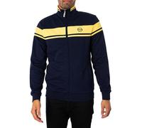 Sergio Tacchini Homme Veste De Survêtement Damarindo, Maritime Blue/Lemon Drop, XL