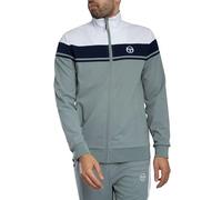 Sergio Tacchini Homme Veste De Survêtement Damarindo, White/Maritime Blue/Lead