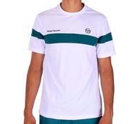Sergio Tacchini Leone PL T-shirt Hommes - blanc, bleu petrol M