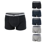 Sergio Tacchini Lot de 6 paires de slips/boxers pour homme assortis en coton bi-élastique - - S