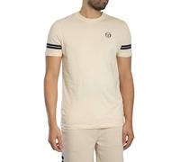 Sergio Tacchini Men's Grello T-Shirt Sandshell/Maritime Blue