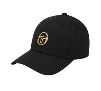 Sergio Tacchini Men's Marz Classic 6 Panel Strapback Cap Black/Gold