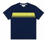 Sergio Tacchini Men's Master Crew Neck T-Shirt Maritime Blue/Celery Green