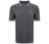 Sergio Tacchini Polo, Gris foncé, XXL
