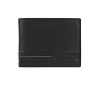 Sergio Tacchini Portefeuille Homme en Cuir Véritable, Fin avec Porte-Cartes