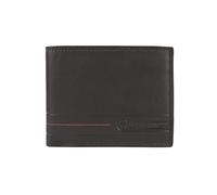 Sergio Tacchini Portefeuille Homme en Cuir Véritable, Fin avec Porte-Cartes
