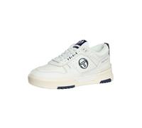 Sergio Tacchini Pour des hommes Baskets en cuir BB Court Lo, blanc