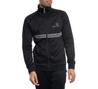 Sergio Tacchini Pour des hommes Nouvelle veste de survêtement Dallas, Noir