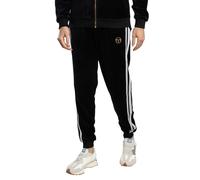 Sergio Tacchini Pour des hommes Pantalon de jogging en velours Damarindo, Noir