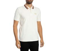 Sergio Tacchini Pour des hommes Polo Mahony en velours avec fermeture éclair 1/4