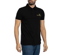 Sergio Tacchini Pour des hommes Polo Supermac Primo, Noir