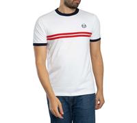 Sergio Tacchini Pour des hommes Supermac T-shirt, blanc