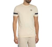 Sergio Tacchini Pour des hommes T-shirt à col ras du cou Grello, Beige