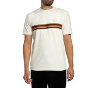 Sergio Tacchini Pour des hommes T-shirt en velours Ayme, blanc
