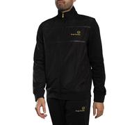 Sergio Tacchini Pour des hommes Veste de survêtement Cassio, Noir