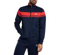 Sergio Tacchini Homme Veste De Survêtement Damarindo, Maritime Blue/Adrenaline Rush, M