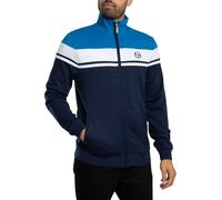 Sergio Tacchini Homme Veste De Survêtement Damarindo, Directoire Blue/White/Maritime Blue, L